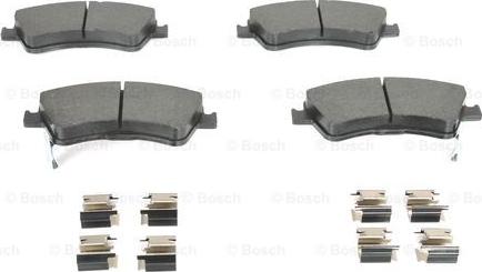 BOSCH 0 986 494 932 - Тормозные колодки, дисковые, комплект unicars.by