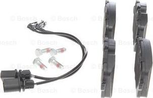 BOSCH 0 986 494 446 - Тормозные колодки, дисковые, комплект unicars.by