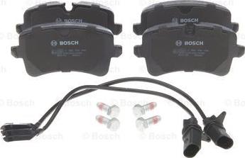 BOSCH 0 986 494 446 - Тормозные колодки, дисковые, комплект unicars.by