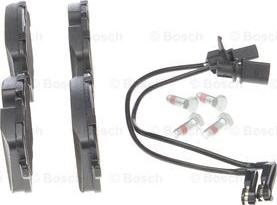 BOSCH 0 986 494 446 - Тормозные колодки, дисковые, комплект unicars.by