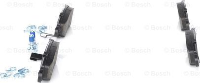 BOSCH 0 986 494 458 - Тормозные колодки, дисковые, комплект unicars.by