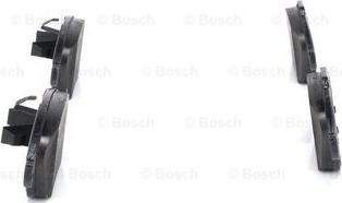 BOSCH 0 986 494 401 - Тормозные колодки, дисковые, комплект unicars.by