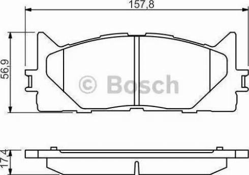 Remsa 1233.00 - Тормозные колодки, дисковые, комплект unicars.by