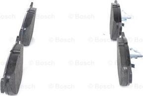 BOSCH 0 986 494 429 - Тормозные колодки, дисковые, комплект unicars.by