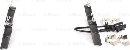 BOSCH 0 986 494 598 - Тормозные колодки, дисковые, комплект unicars.by