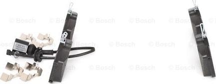 BOSCH 0 986 494 598 - Тормозные колодки, дисковые, комплект unicars.by