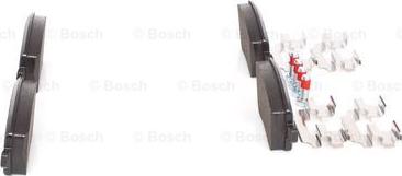 BOSCH 0 986 494 592 - Тормозные колодки, дисковые, комплект unicars.by