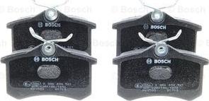 BOSCH 0 986 494 521 - Тормозные колодки, дисковые, комплект unicars.by