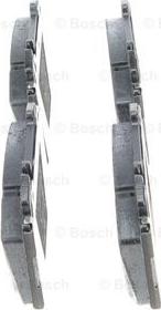 BOSCH 0 986 494 576 - Тормозные колодки, дисковые, комплект unicars.by