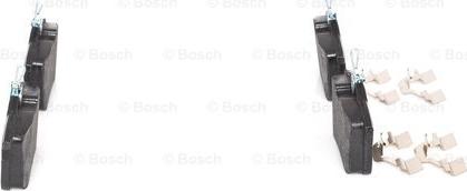 BOSCH 0 986 494 646 - Тормозные колодки, дисковые, комплект unicars.by