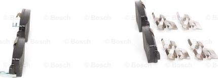 BOSCH 0 986 494 654 - Тормозные колодки, дисковые, комплект unicars.by