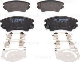 BOSCH 0 986 494 609 - Тормозные колодки, дисковые, комплект unicars.by