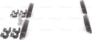 BOSCH 0 986 494 606 - Тормозные колодки, дисковые, комплект unicars.by