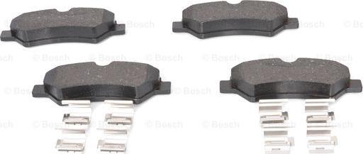 BOSCH 0 986 494 601 - Тормозные колодки, дисковые, комплект unicars.by