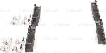 BOSCH 0 986 494 601 - Тормозные колодки, дисковые, комплект unicars.by