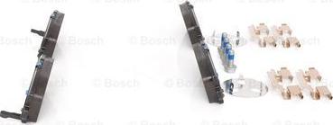 BOSCH 0 986 494 611 - Тормозные колодки, дисковые, комплект unicars.by