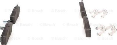 BOSCH 0 986 494 618 - Тормозные колодки, дисковые, комплект unicars.by