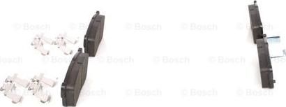 BOSCH 0 986 494 618 - Тормозные колодки, дисковые, комплект unicars.by