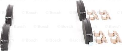 BOSCH 0 986 494 634 - Тормозные колодки, дисковые, комплект unicars.by