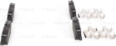 BOSCH 0 986 494 636 - Тормозные колодки, дисковые, комплект unicars.by