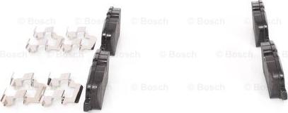 BOSCH 0 986 494 636 - Тормозные колодки, дисковые, комплект unicars.by