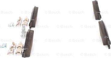 BOSCH 0 986 494 625 - Тормозные колодки, дисковые, комплект unicars.by