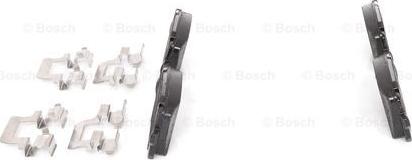 BOSCH 0 986 494 626 - Тормозные колодки, дисковые, комплект unicars.by