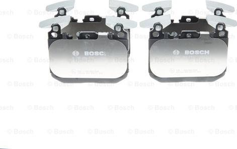 BOSCH 0 986 494 674 - Тормозные колодки, дисковые, комплект unicars.by