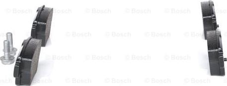 BOSCH 0 986 494 099 - Тормозные колодки, дисковые, комплект unicars.by