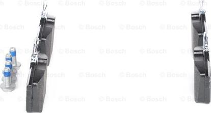 BOSCH 0 986 494 095 - Тормозные колодки, дисковые, комплект unicars.by