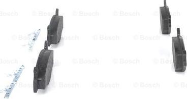 BOSCH 0 986 494 057 - Тормозные колодки, дисковые, комплект unicars.by