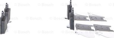 BOSCH 0 986 494 016 - Тормозные колодки, дисковые, комплект unicars.by