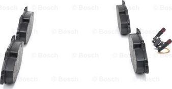 BOSCH 0 986 494 081 - Тормозные колодки, дисковые, комплект unicars.by