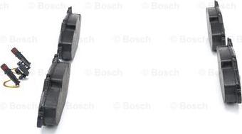 BOSCH 0 986 494 081 - Тормозные колодки, дисковые, комплект unicars.by