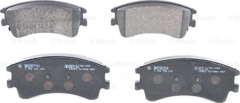 BOSCH 0 986 494 079 - Тормозные колодки, дисковые, комплект unicars.by