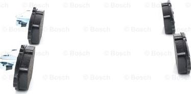 BOSCH 0 986 494 162 - Тормозные колодки, дисковые, комплект unicars.by