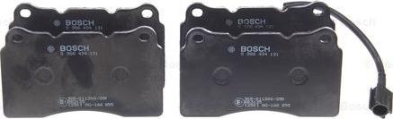 BOSCH 0 986 494 131 - Тормозные колодки, дисковые, комплект unicars.by