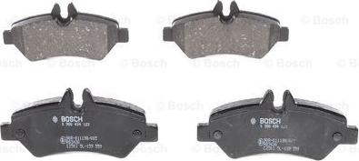 BOSCH 0 986 494 123 - Тормозные колодки, дисковые, комплект unicars.by