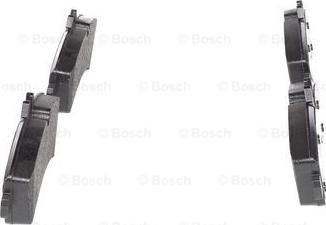 BOSCH 0 986 494 122 - Тормозные колодки, дисковые, комплект unicars.by