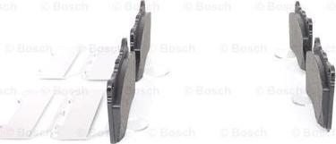 BOSCH 0 986 494 880 - Тормозные колодки, дисковые, комплект unicars.by