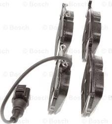 BOSCH 0 986 494 835 - Тормозные колодки, дисковые, комплект unicars.by