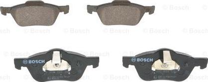 BOSCH 0 986 494 396 - Тормозные колодки, дисковые, комплект unicars.by