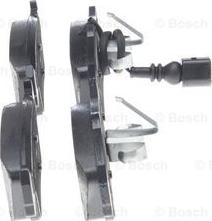 BOSCH 0 986 494 309 - Тормозные колодки, дисковые, комплект unicars.by