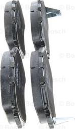 BOSCH 0 986 494 308 - Тормозные колодки, дисковые, комплект unicars.by