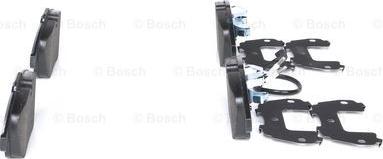 BOSCH 0 986 494 371 - Тормозные колодки, дисковые, комплект unicars.by