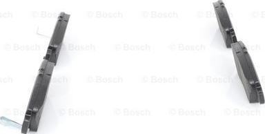 BOSCH 0 986 494 299 - Тормозные колодки, дисковые, комплект unicars.by