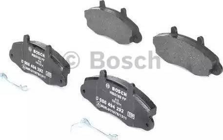 BOSCH 986460963 - Тормозные колодки, дисковые, комплект unicars.by