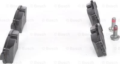 BOSCH 0 986 494 242 - Тормозные колодки, дисковые, комплект unicars.by