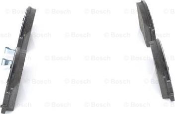 BOSCH 0 986 494 250 - Тормозные колодки, дисковые, комплект unicars.by