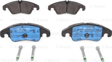 BOSCH 0 986 494 201 - Тормозные колодки, дисковые, комплект unicars.by